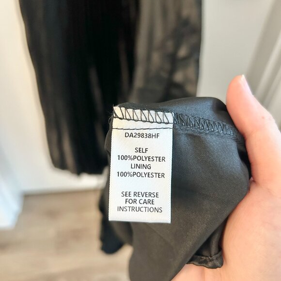 Baltic Born Sandra Pleated Maxi Dress in Black Size 3XL NWOT - Picture 6 of 10